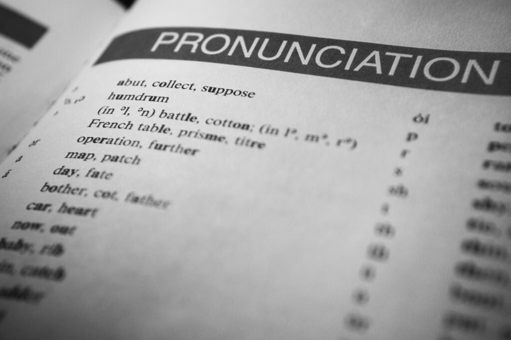 Improve Pronunciation